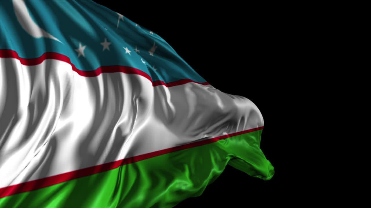 Waving Flag of Tajikistan