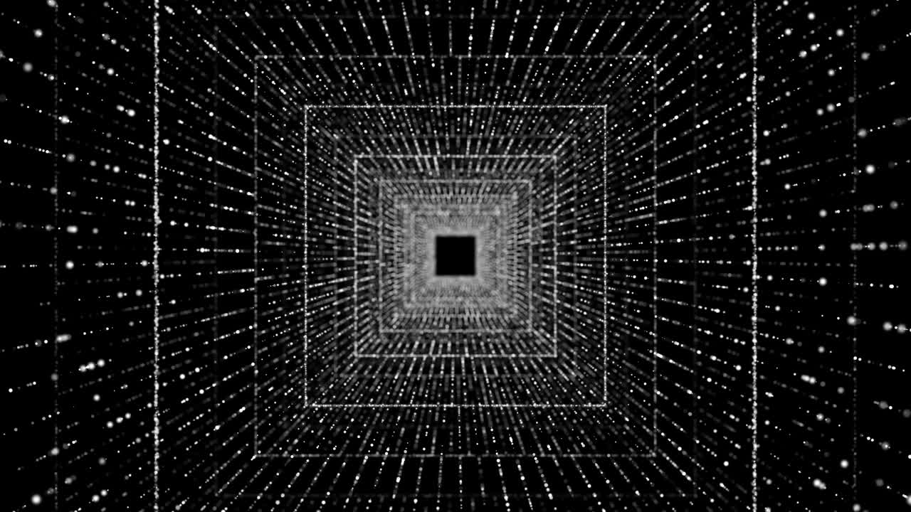 디지털 테크놀로지 터널로 날아가는 것