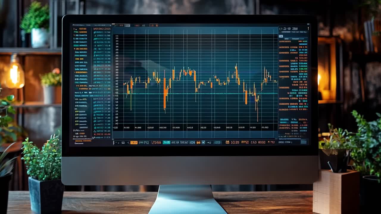 A desktop computer sitting on top of a wooden desk