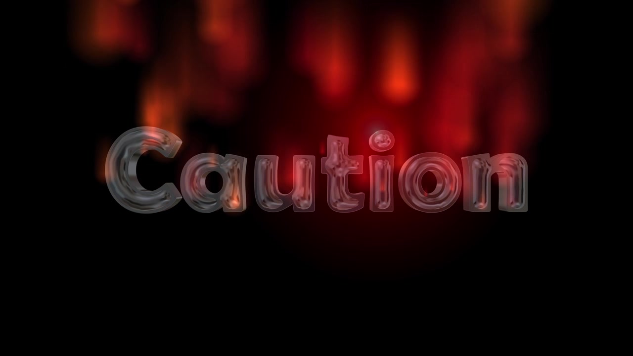 A Blazing Caution Sign Warning of Extreme Heat - Close Up