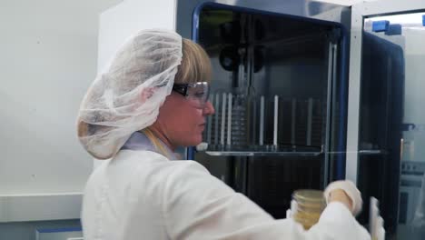 scientist in a laboratory setting