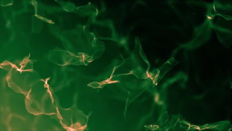 abstract background of smoke shapes moving upward