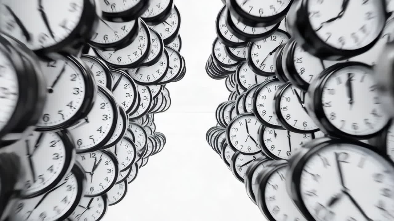 Many Clocks in Motion