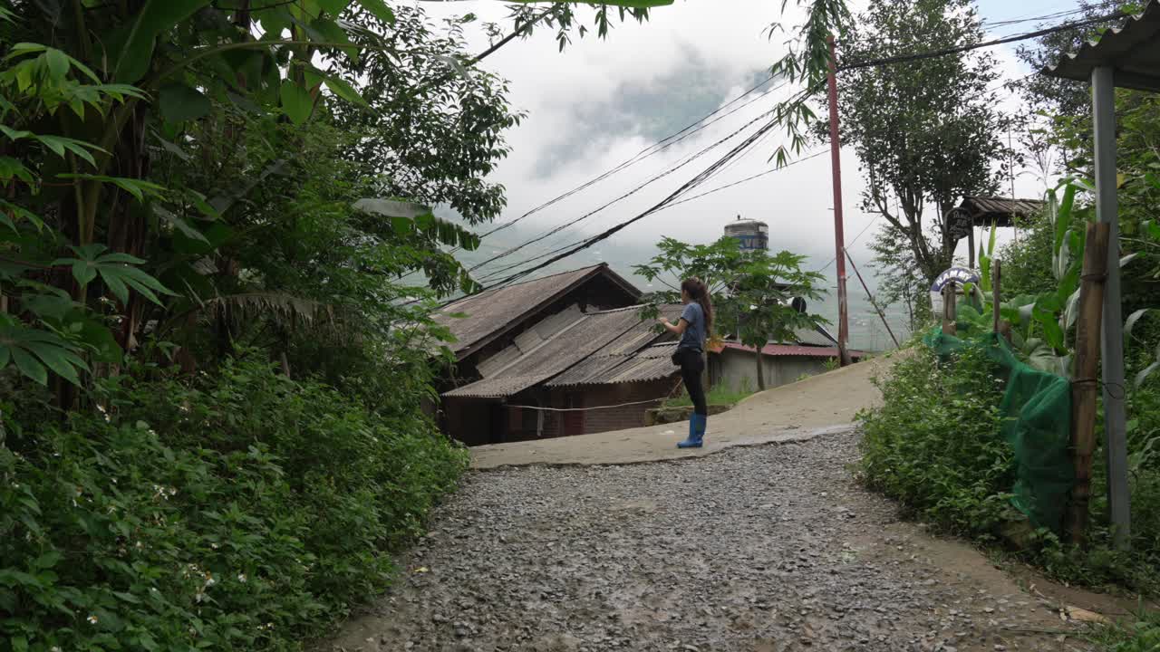 Remote village in Sapa Vietnam rural countryside nature Southeast Asia off the beaten path