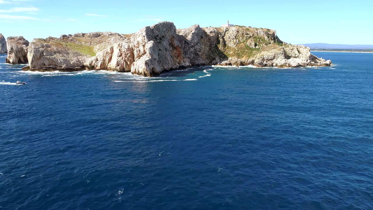 Aerial view of Saint Islands