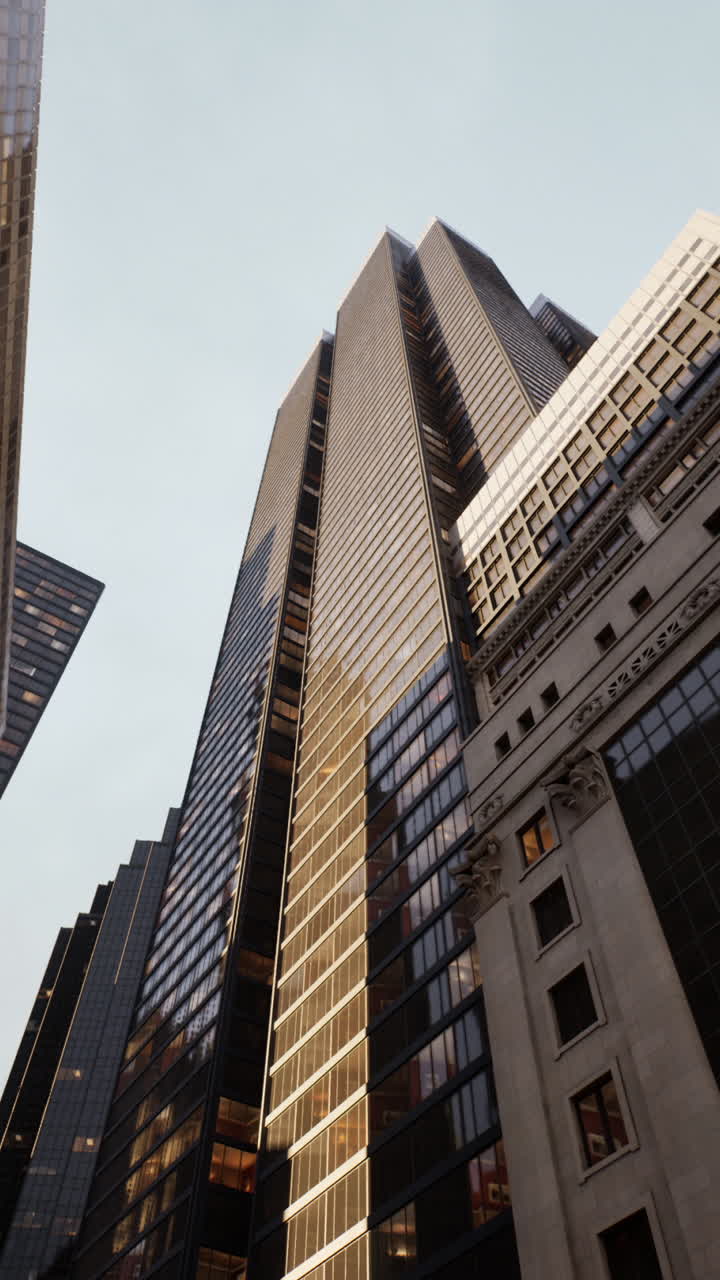 rascacielos altos en una ciudad