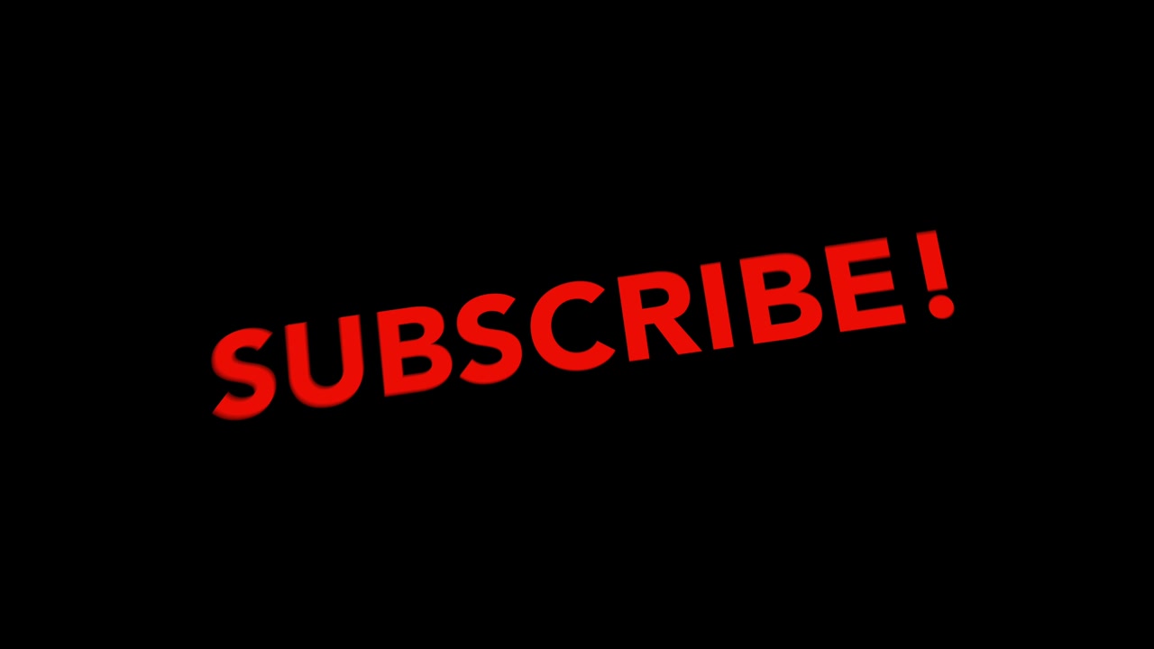 Like comment subscribe youtube kinetic animation text animation cta subscriber outro call to action