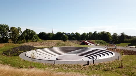 round stairs at rakvere new amusement center