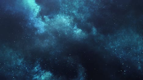 Nubes-Nebulosas-Moviéndose-En-El-Universo-Con-Relámpagos