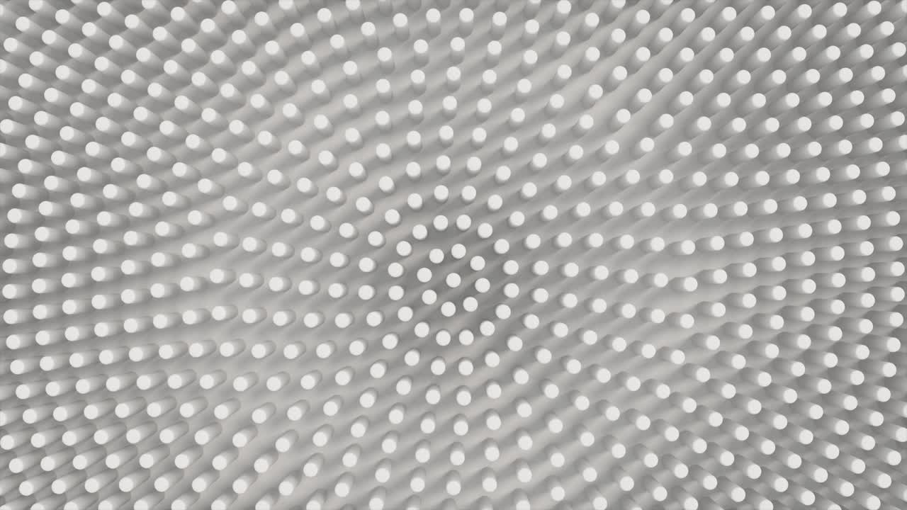 ondas giratorias de los bucles de los cilindros