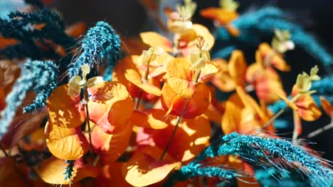 vibrant artificial floral arrangement