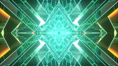 4k cyber neon tunnel. live wallpaper loop