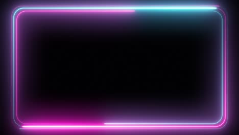 neon frame background