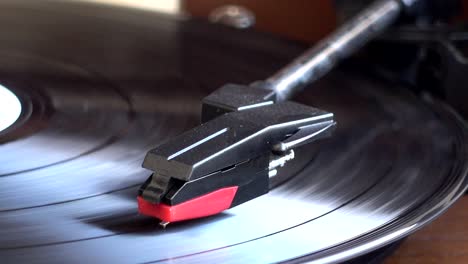 turntable player.