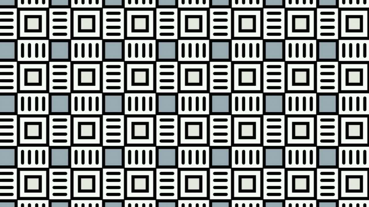 una representación 3d del hermoso fondo de patrón de mosaico sin costuras