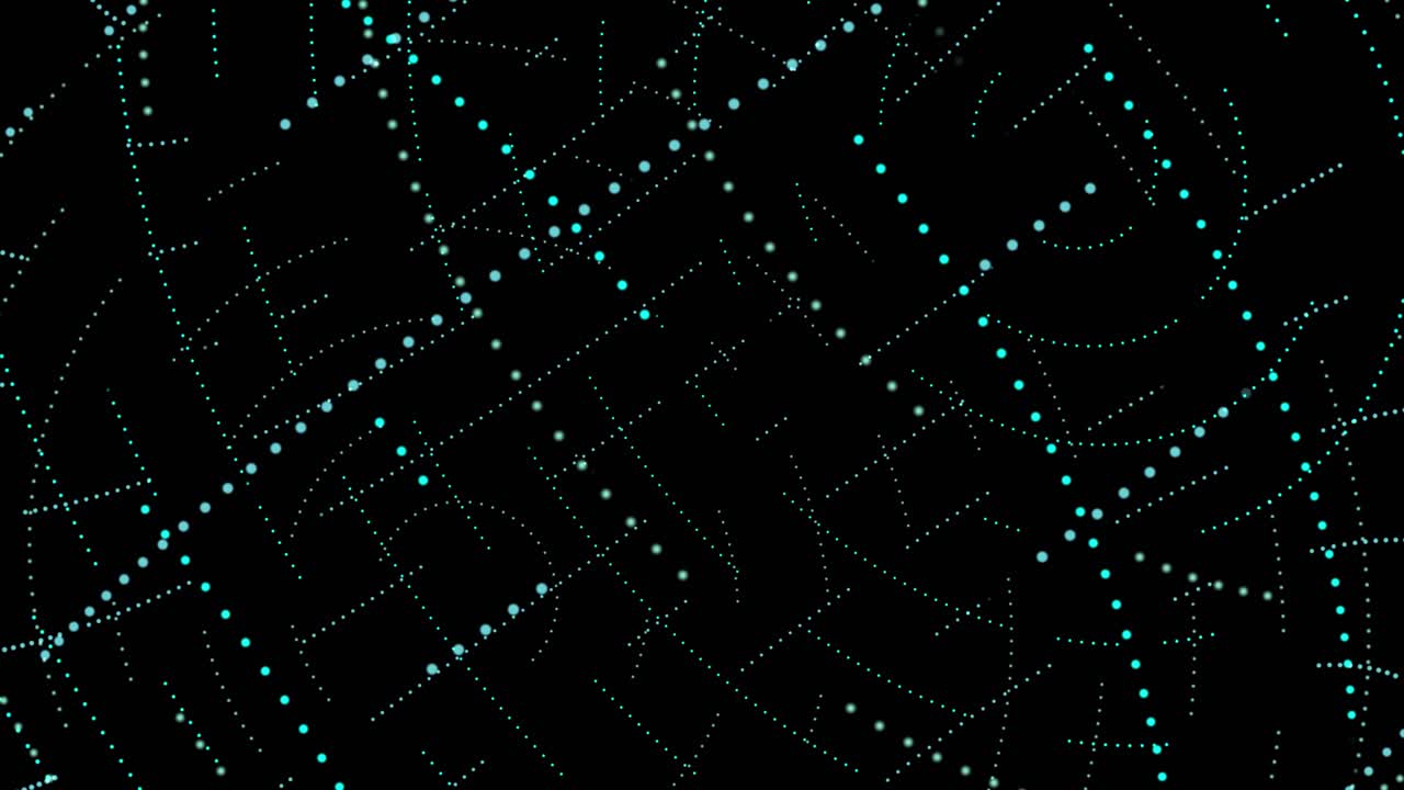 esfera de datos o una red de cuadrícula digital alrededor de un globo: acercar y orbitar