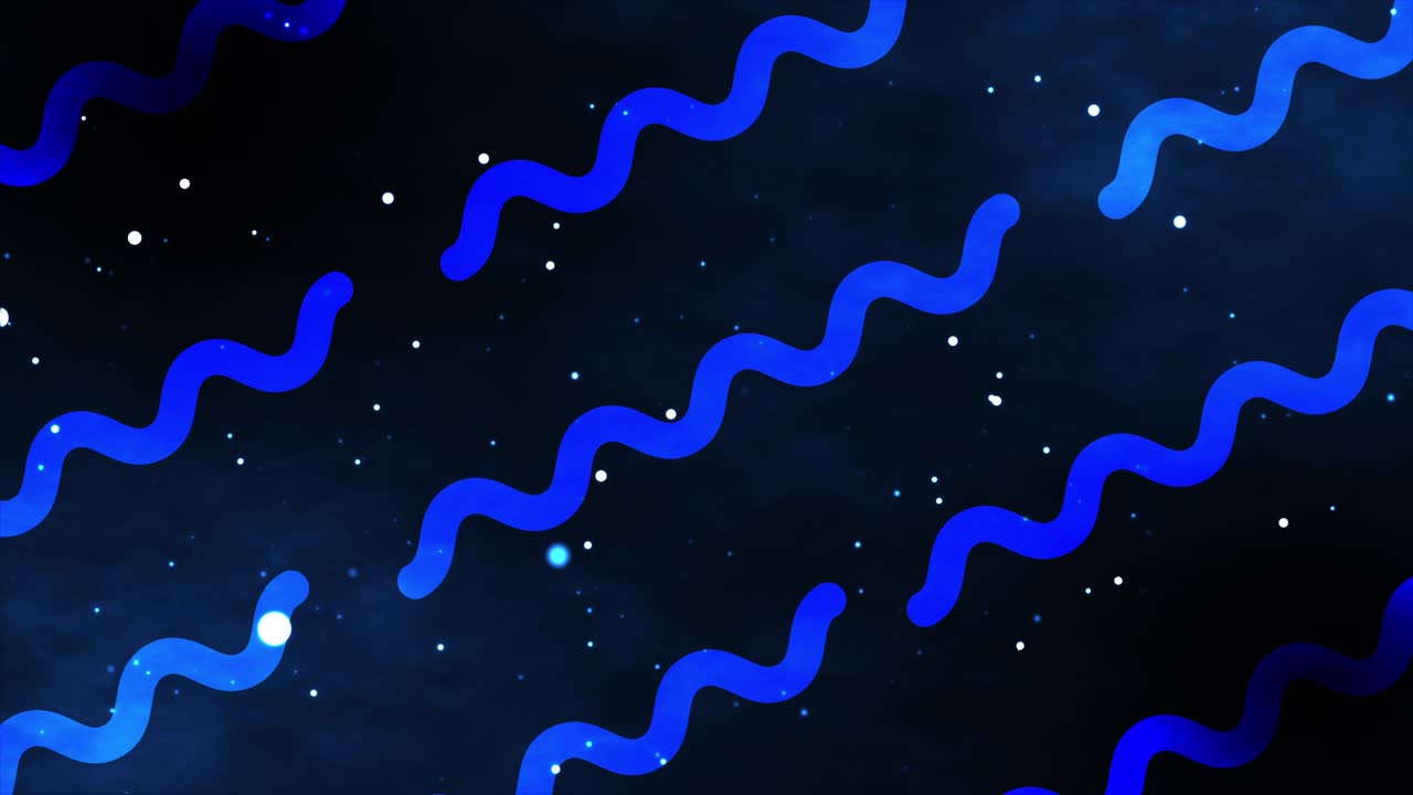 Blue wiggle seamless loop background