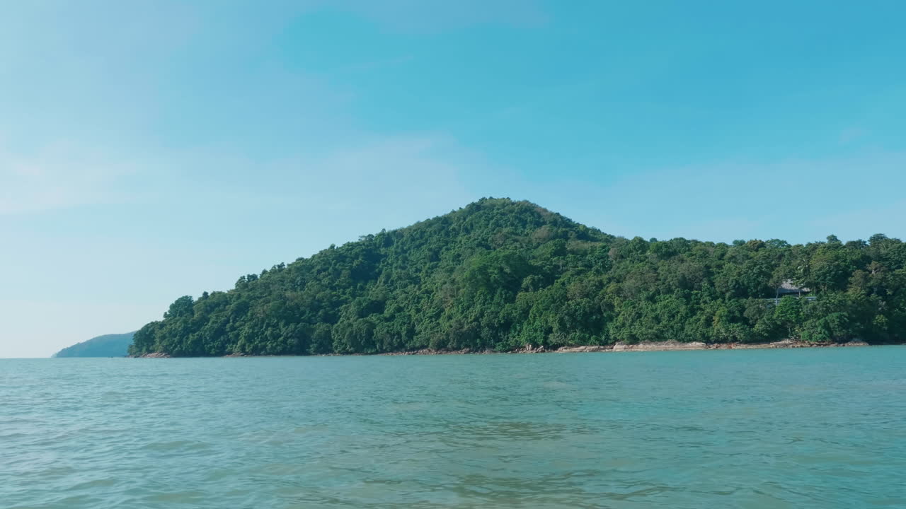 Tropical Island Beach View