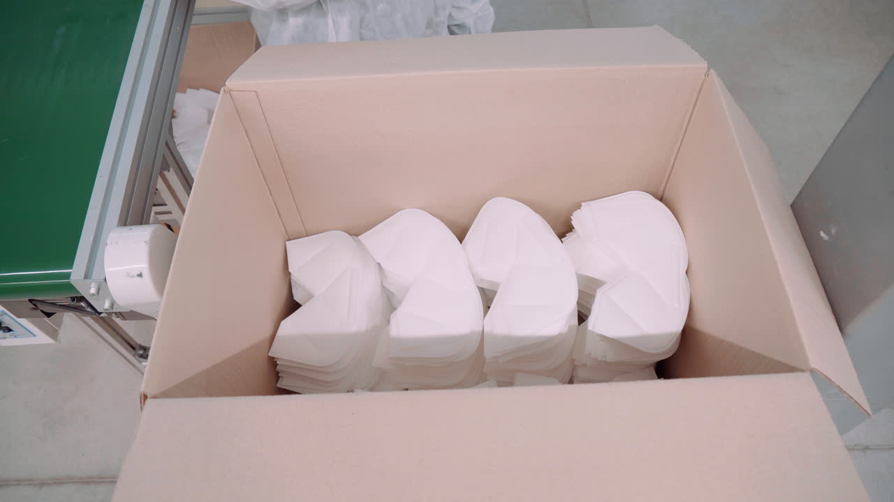 마스크 생산용 자동 기계 ffp1, ffp2, ffp3