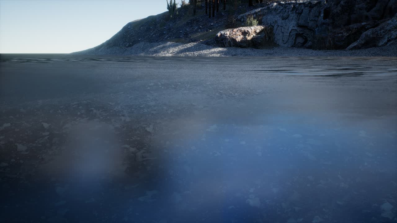 isla tropical de las maldivas en el océano