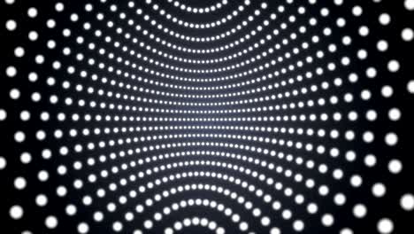 4k abstract motion background spinning dots seamless loop