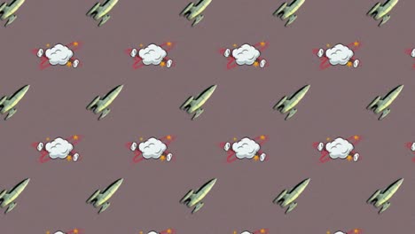 animación de cómic 5 opciones de texto sobre múltiples burbujas de habla cómica con efectos de sonido cómic textos