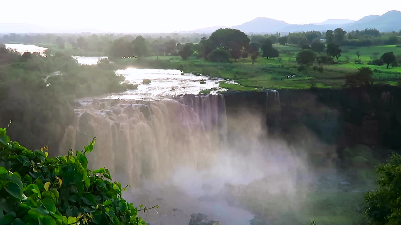 Blue Nile falls in Ethiopia, Africa.