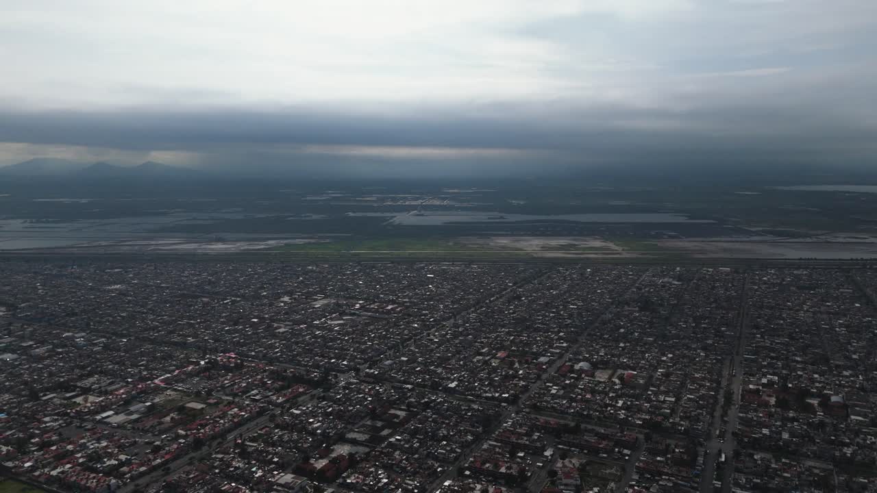 Protected Wetlands of Lake Texcoco, North of Mexico City
