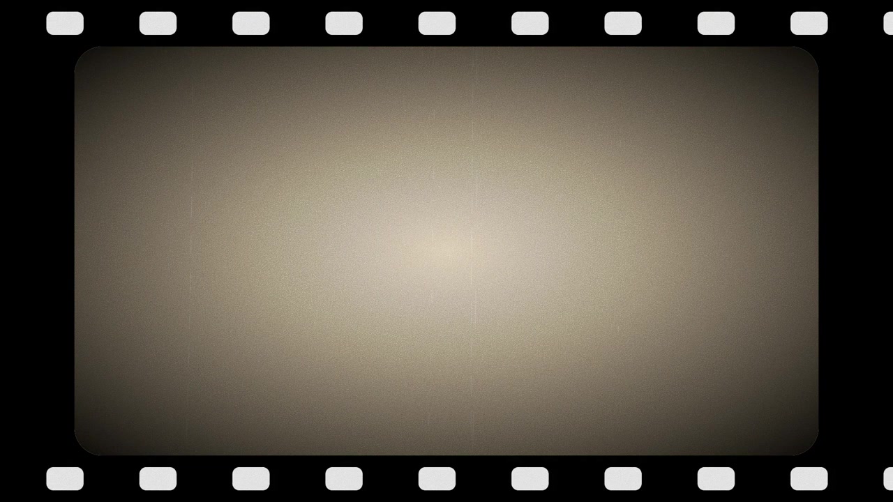 Vintage Film Frame Overlay with Grain and Scratches