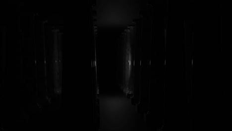 dark and minimalistic tunnel