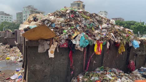 unmanagable amounts of solid waste accumulates globally each year