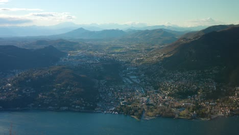 lago di como lake view from brunate
