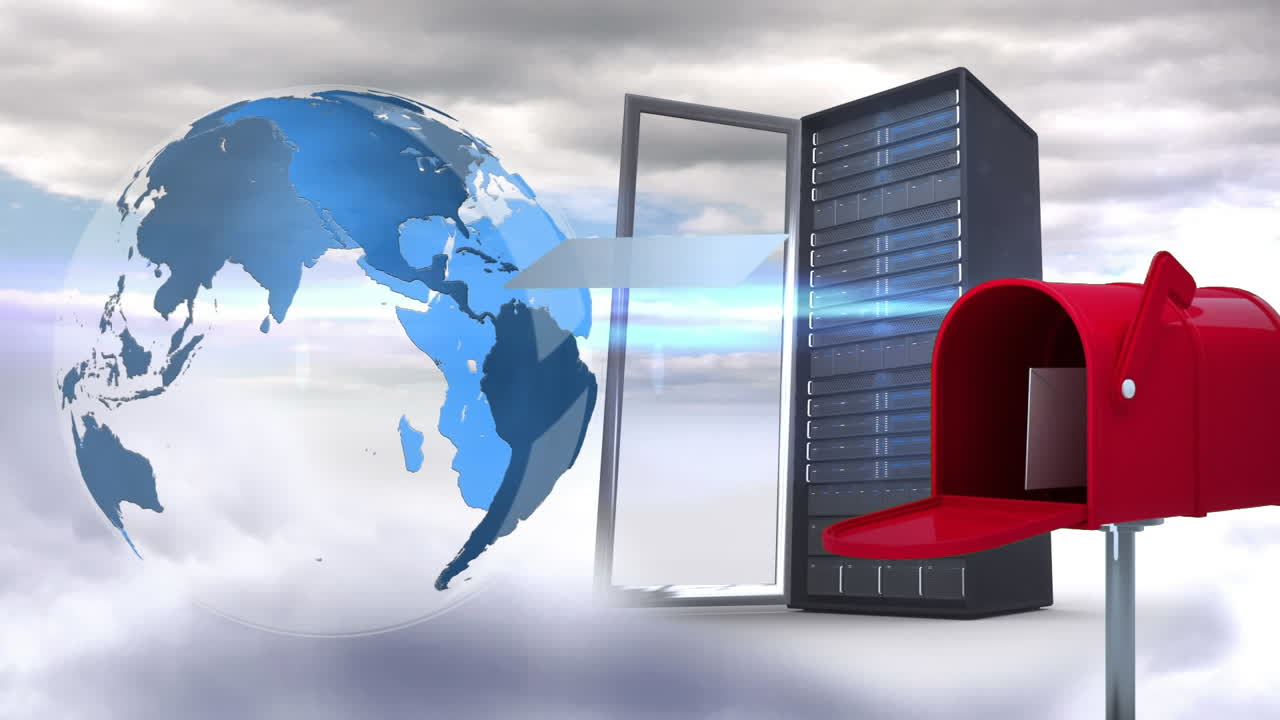 servidor global y mensajería