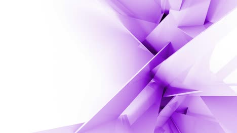 abstract 3d shapes lines animation. set of 5 different colors. 4k seamless loop footage.