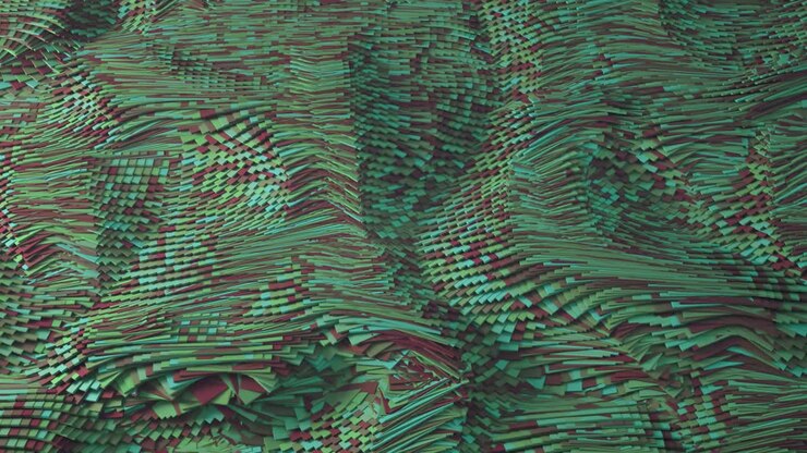 4K Abstract Neural Net Background.