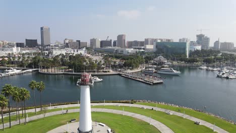 Antena-De-Long-Beach-California-Con-El-Centro