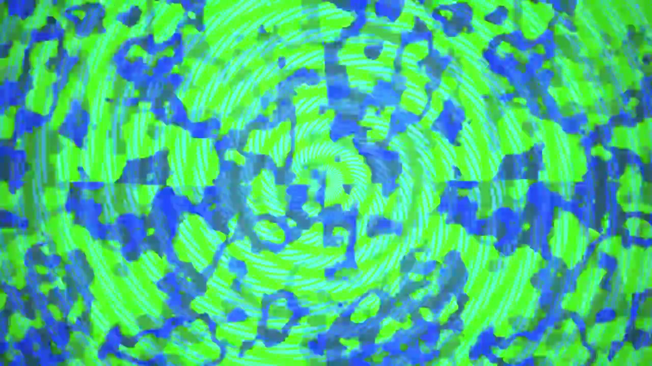 Fundo Abstrato com Movimento Líquido Verde e Azul em Turbilhão.