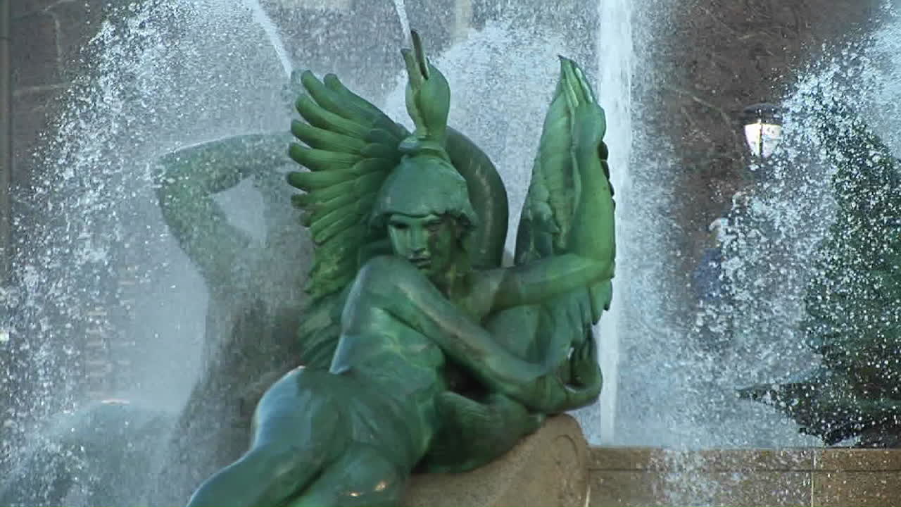 fuente en el centro de filadelfia