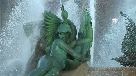 Brunnen-In-Der-Innenstadt-Von-Philadelphia