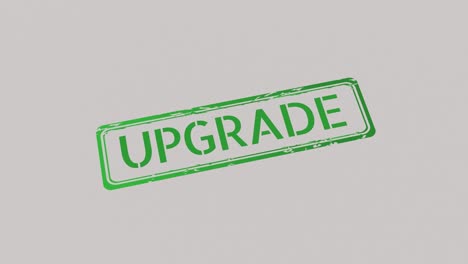 Upgrade-Stempel