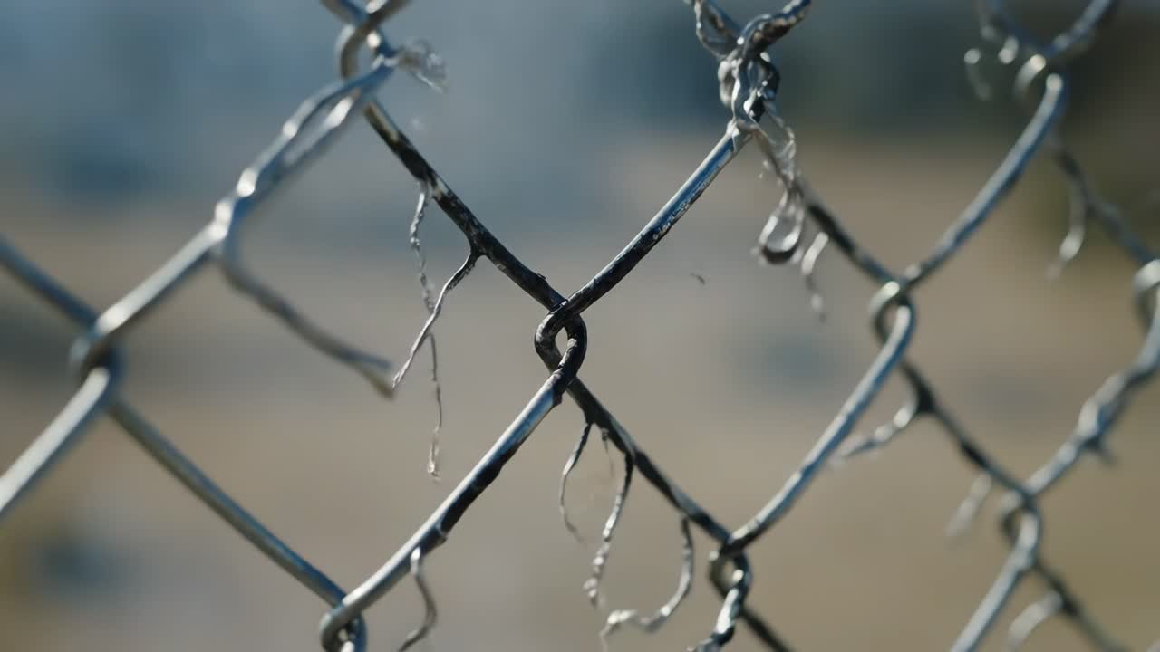 Close-up of a Chain Link Fence