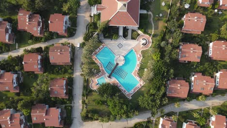 aerial holiday villa