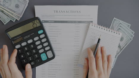 financial transactions and records
