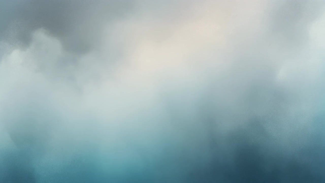 Abstract Background of Soft Blue and Grey Clouds