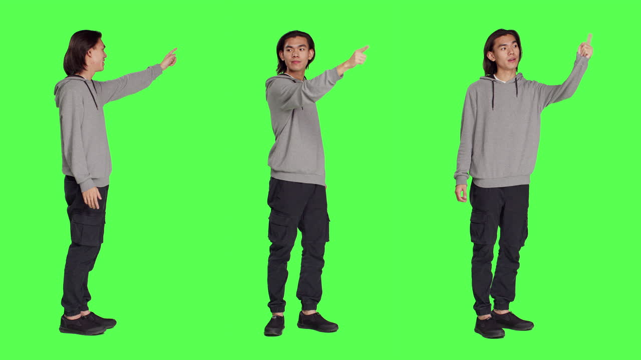 사람이 왼쪽 또는 오른쪽 방향을 나타 ⁇ 니다.