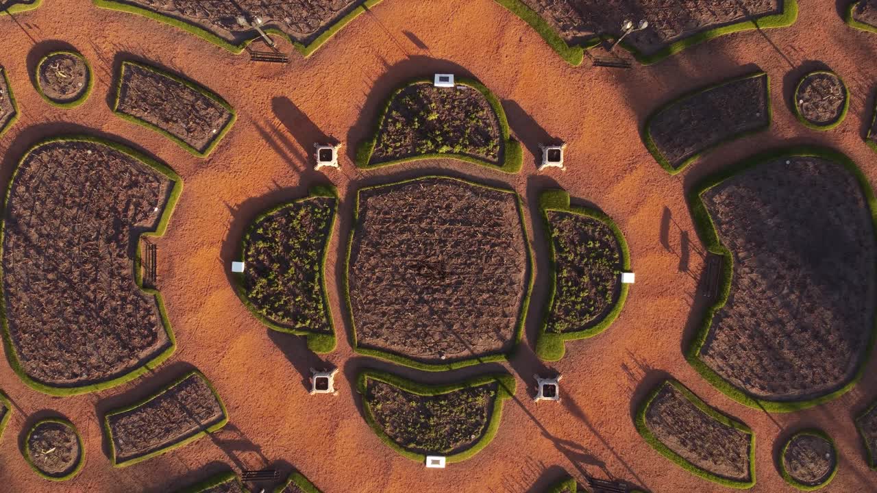 rosedal o rosedal en el parque tres de febrero, buenos aires