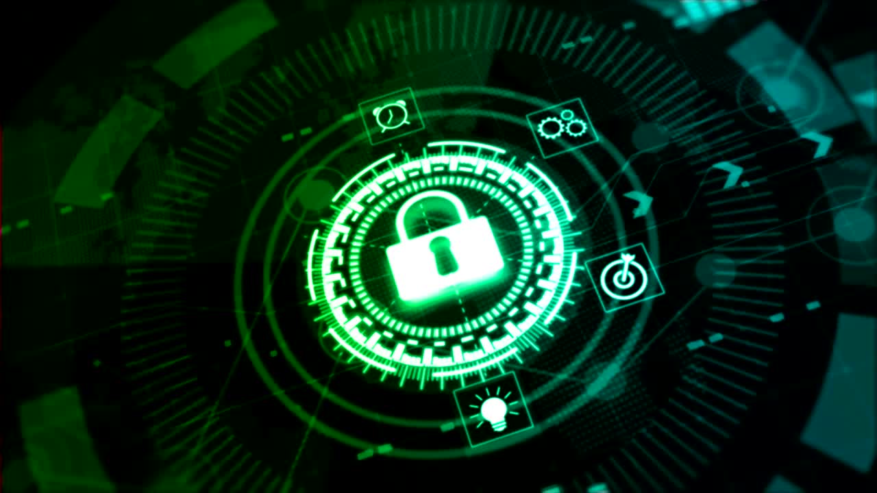 infográfico de visualización digital de alta tecnología para el fondo empresarial