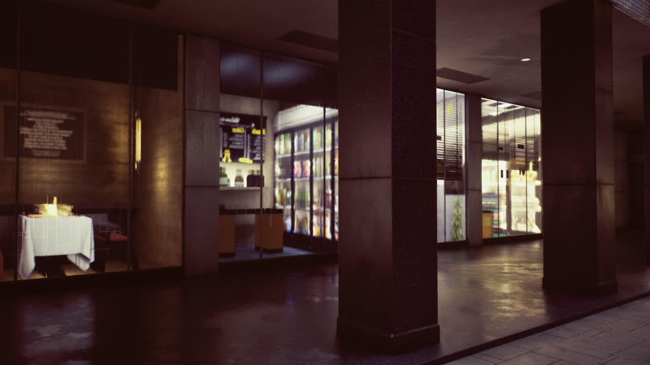 Modern restaurant interior with elegant decor and inviting atmosphere