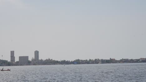 Puente-Bandra-Worli-Sealink-Y-Horizonte-En-Mumbai-India