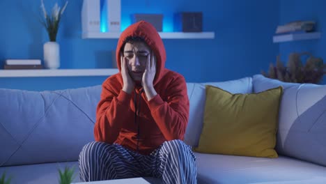 unmotivated underachiever adolescent male with mental disorders.